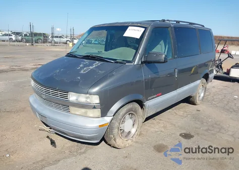 2000 Chevrolet Astro из США, поврежденный, VIN 1GNEL19W6YB219627